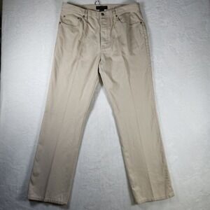 Banana Republic Khaki Twill Pants 36x32‎ Men's Straight Fit Chino Jeans